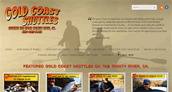 Desktop Screenshot of goldcoastshuttles.com
