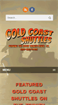 Mobile Screenshot of goldcoastshuttles.com